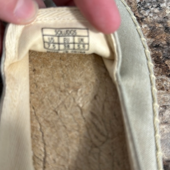 Soludos La Vie En Rose Smoking Slipper Espadrilles Size 7.5 - Picture 6 of 6